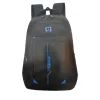 Black backpack, large-capacity, lightweight student commuting travel backpack Item Picture